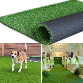 Artificial Grass Turf -5FTx10FT 0.8"Indoor/Outdoor Synthetic Fake Grass,Astroturf for Garden yard