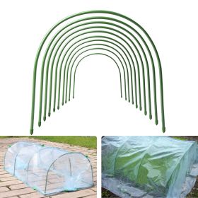 Greenhouse Hoops Tunnel ,4'*0.31",Green (pack: 6)